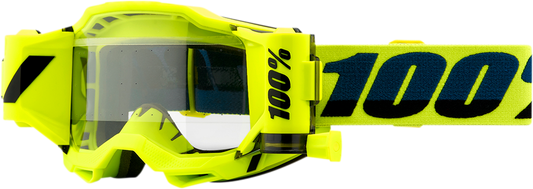 100% Accuri 2 Forecast Goggles - Fluo Yellow - Clear 50017-00002