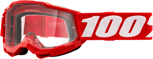 100% Youth Accuri 2 Goggles - Red Strips