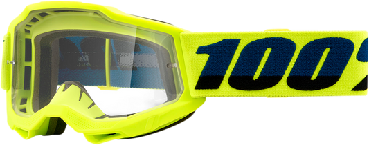 100% Youth Accuri 2 Goggles - Fluo Yellow