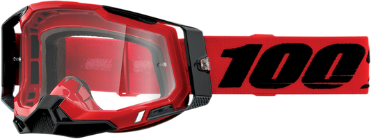 100% Racecraft 2 Goggles - Red