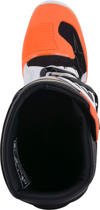 Youth Youth Tech 7S Boots - Black/Orange/White - US 5