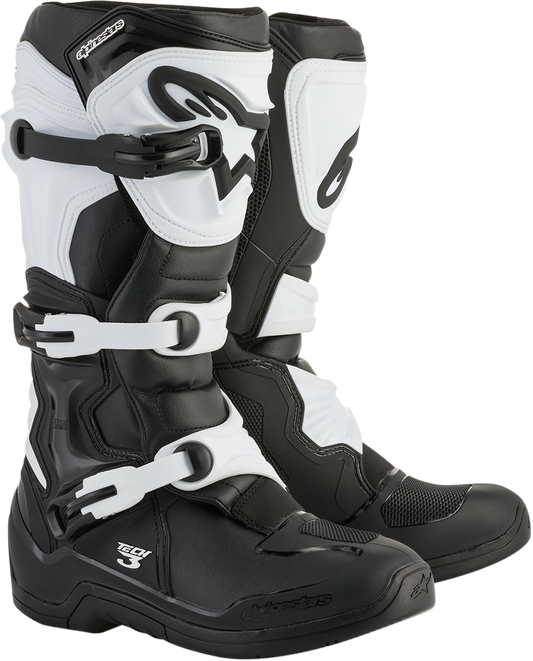 ALPINESTARS Tech 3 Boots - Black/White - US 9 2013018-12-9