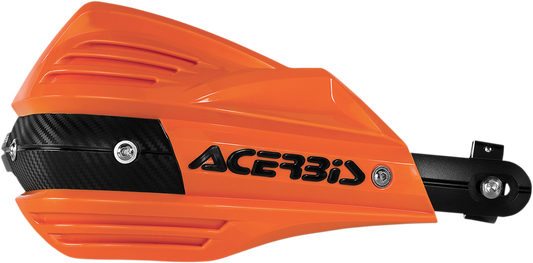 ACERBIS X-Factor Handguards - Orange/Black 2374191008