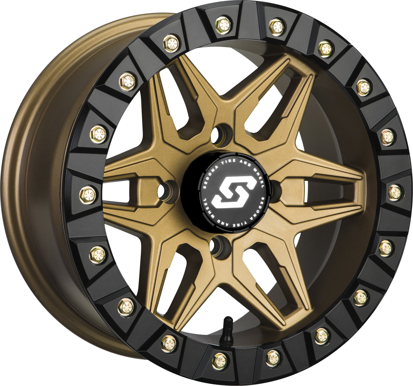 Split 6 Bdlk Wheel 15x6 4/137 5+1 (+38mm) Bronze