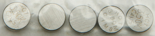 Valve Shims 7.48x3.50mm 5/Pk