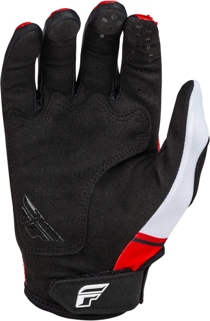 Kinetic Prix Gloves Red/Grey/White Md
