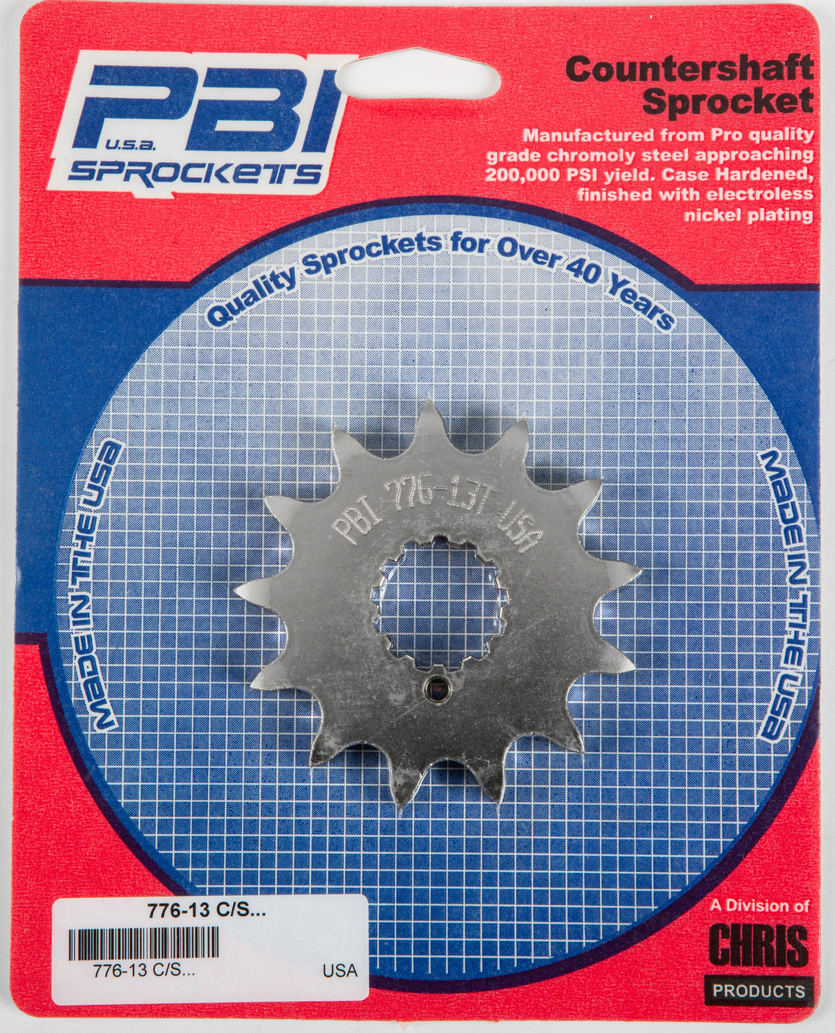 Front Cs Sprocket Steel 13t 530 Kaw/Suz/Yam