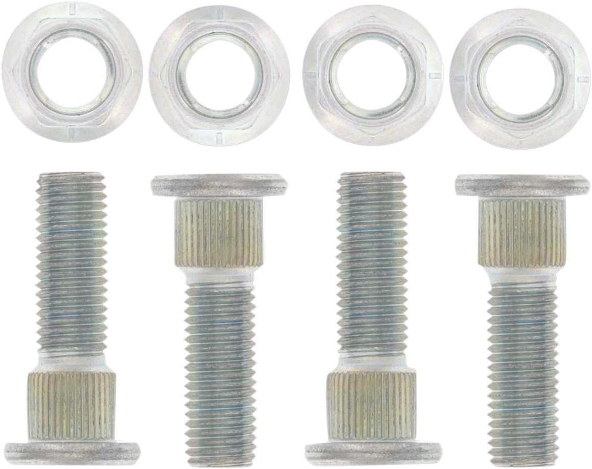 MOOSE OFFROAD Wheel Stud/Nut Kit - Front/Rear - Yamaha Blaster/Raptor/Timberwolf/YFZ 85-1001