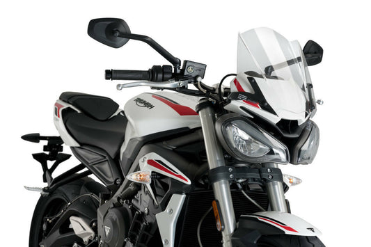 Windscreen Naked New Gen Sport Clear Tri