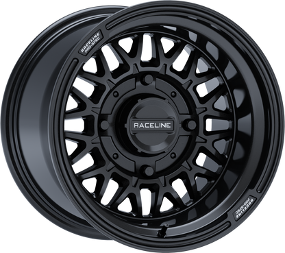 Raceline Omega 15x10 4/137 5+5 (0mm) Gloss Black