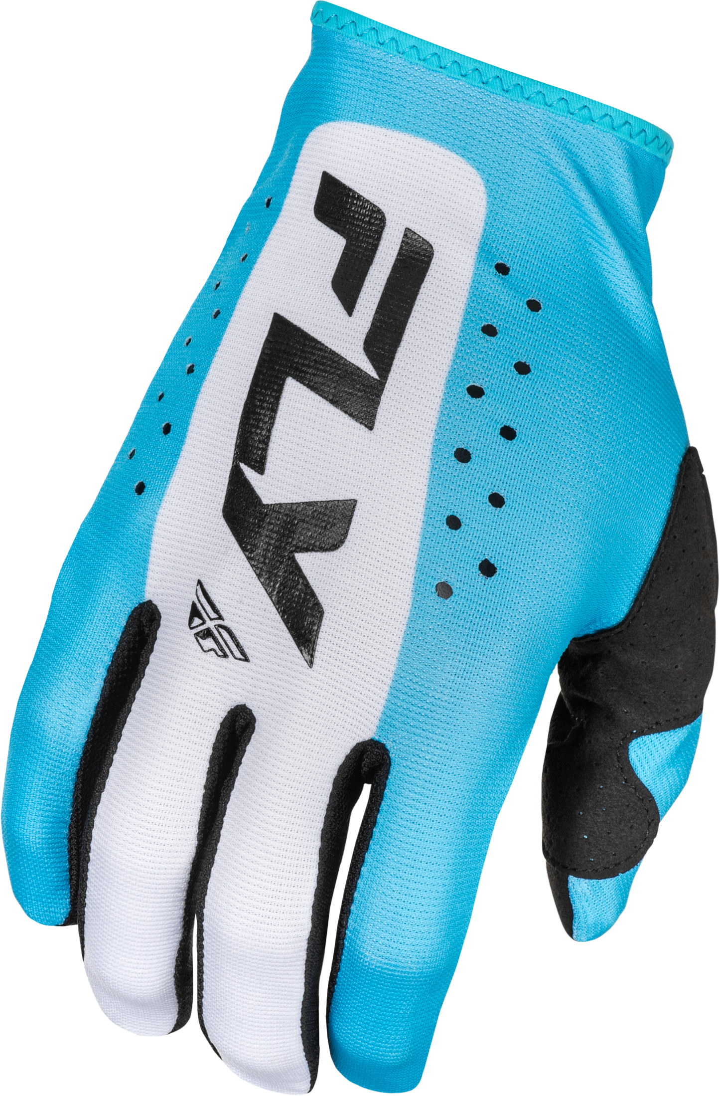 Lite Gloves Blue/White/Black Lg