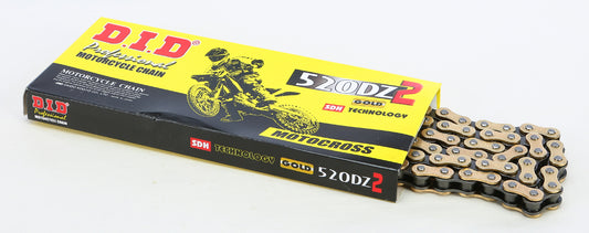 Hi Performance 520dz2 120 Racing Chain Gold