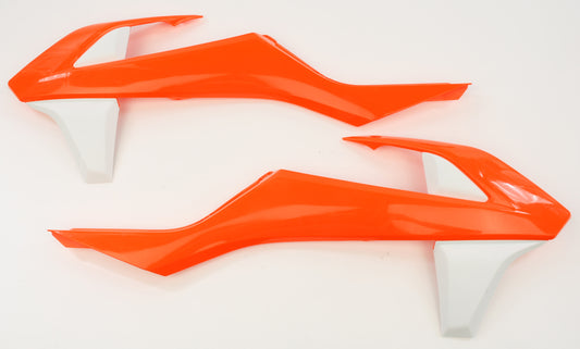 Radiator Shroud Orange/White