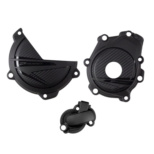 Engine Protection Kit Black Ktm/Hus