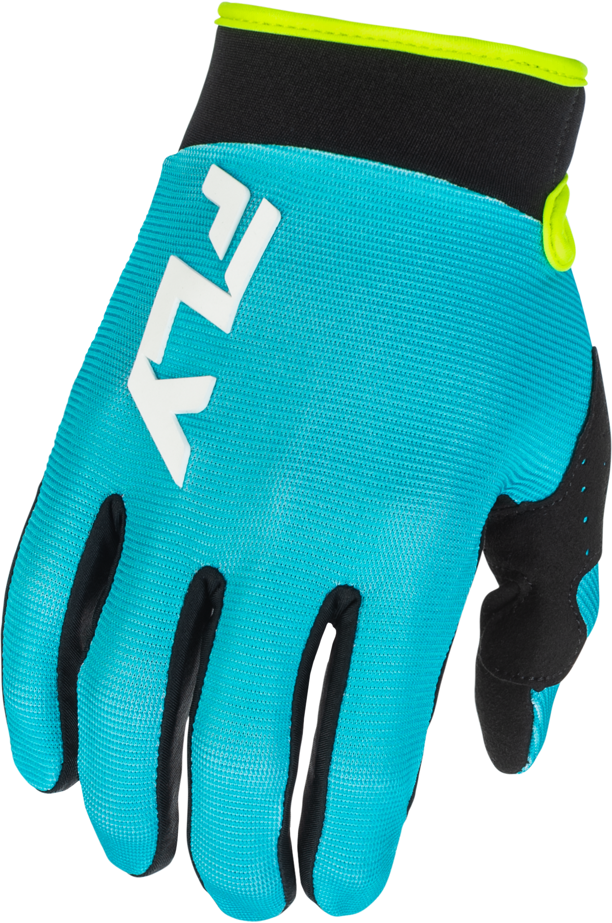 F 16 Gloves Aqua/Black/White Sm