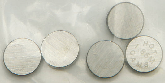 Valve Shims 7.48x1.85mm 5/Pk