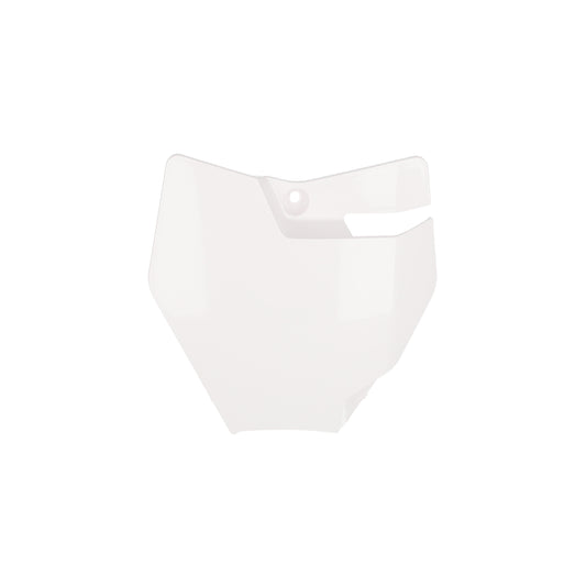 Front Number Plate White Gas/Ktm