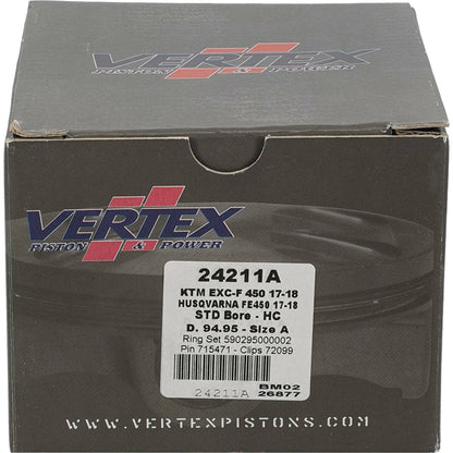 Piston Kit Hc Forged 94.95/Std 12.8:1 Husq/Ktm