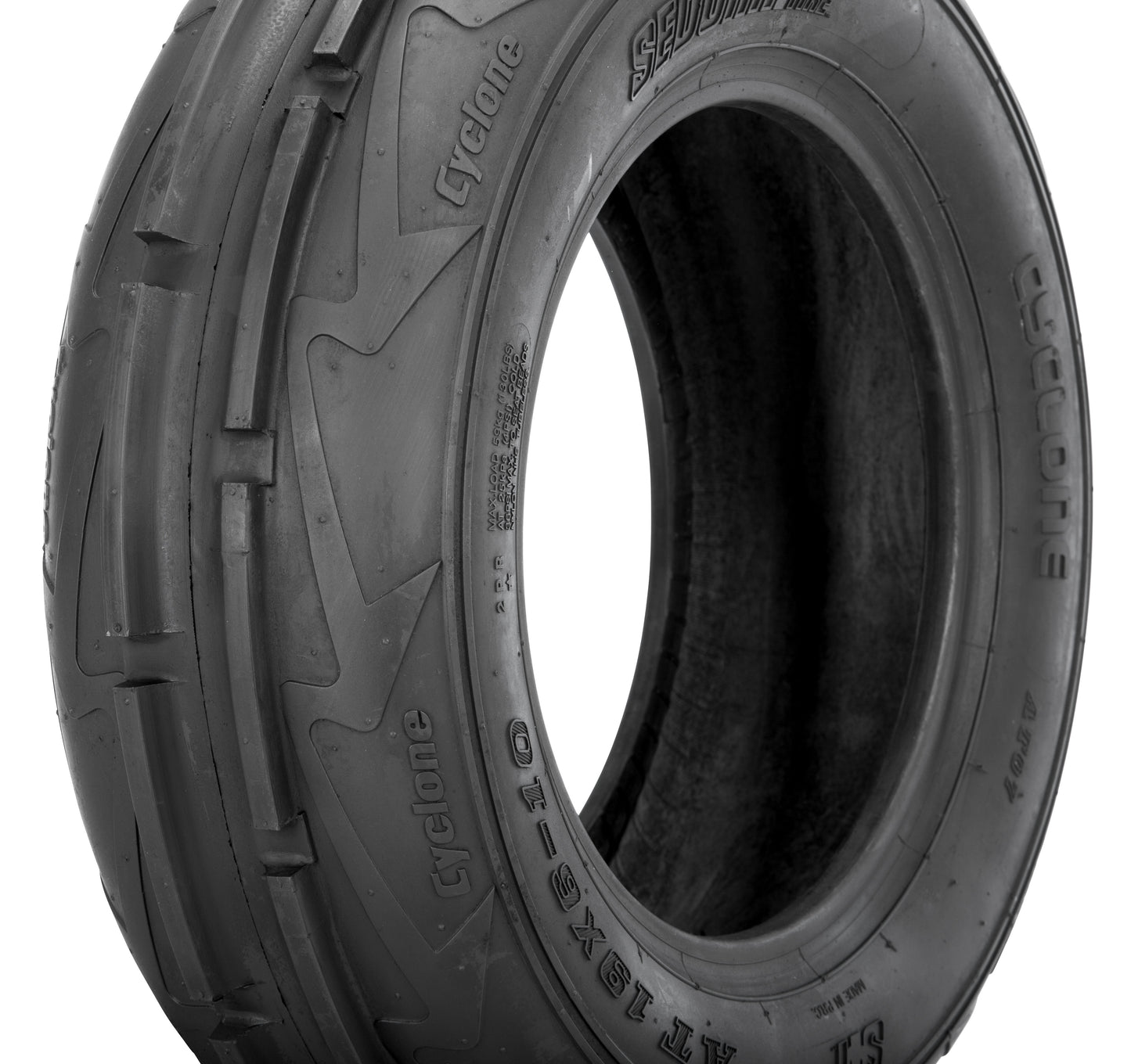 Tire Cyclone Rib 21x7 10 Bias 4pr Lr165lbs