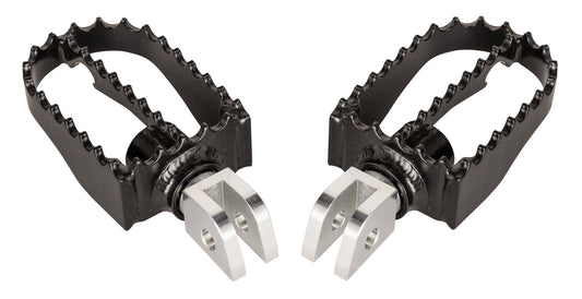 Mx Style M8 Rider Footpegs Black
