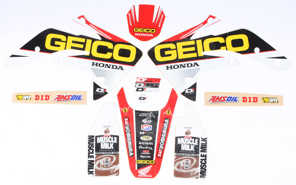 2014 Geico Honda Graphics/Trim Kit