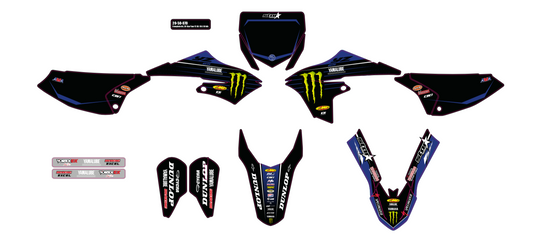 Graphic Kit 20 Monster Kaw Kxf 450 (16 18)