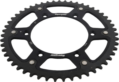 Rear Stealth Sprocket Alu/Stl 51t 520 Blk Yam