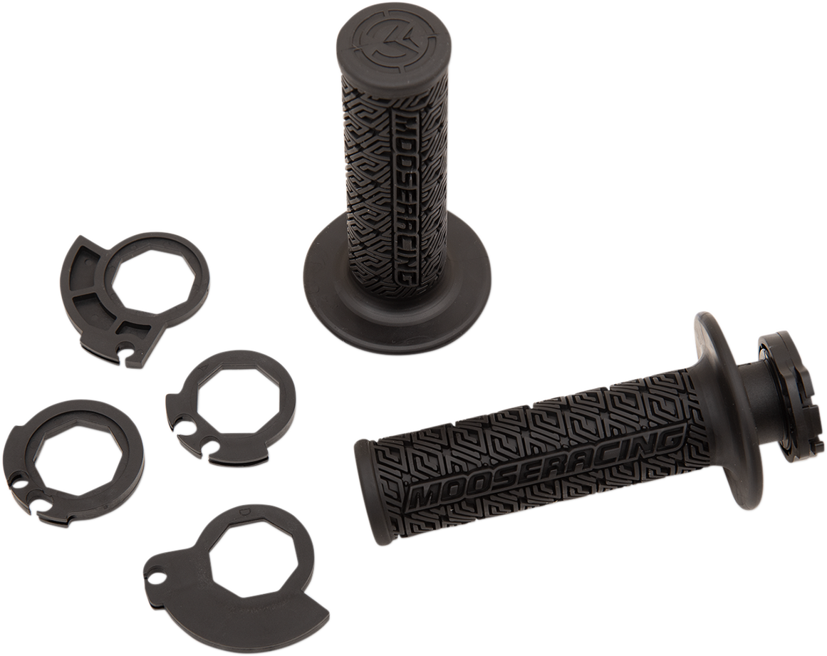 MOOSE RACING Grips - Lock-On - Black/Gold B36MRB-D