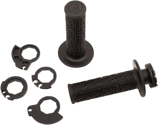 MOOSE RACING Grips - Lock-On - Black/Gold B36MRB-D