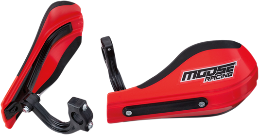 MOOSE OFFROAD Roost 2 Handguards - Red 53-226