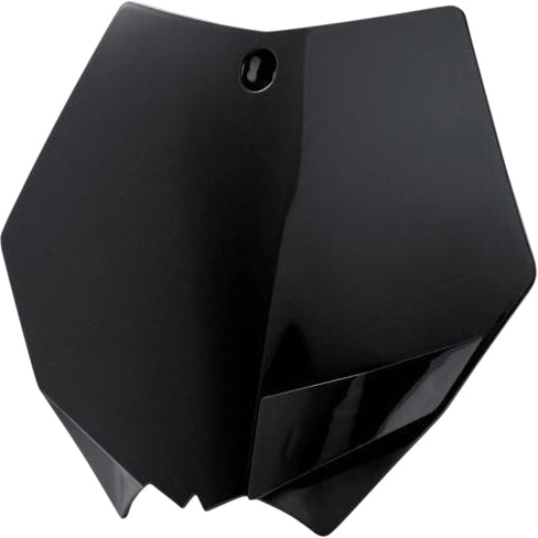 Front Number Plate Black