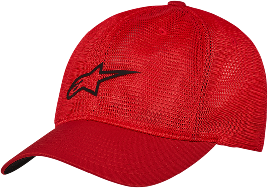 ALPINESTARS Flow Mesh Hat - Red - Small/Medium 12118100630SM