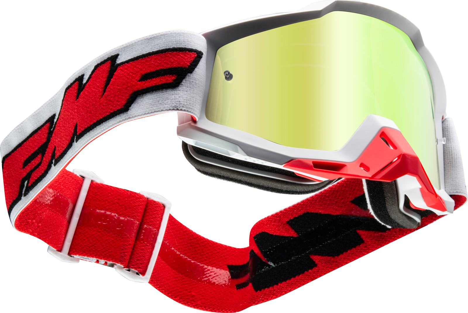 FMF PowerBomb Goggles - Rocket - White