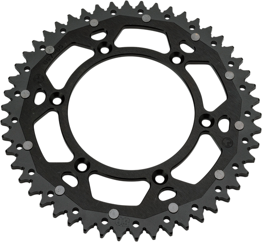 Moose Racing Dual Sprocket with 50 Tooth and black color