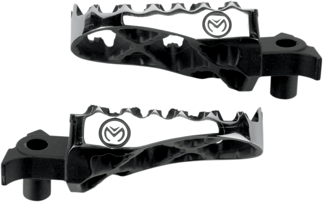 MOOSE RACING Hybrid Footpegs - Standard - Gas Gas/Yamaha STYZ-5