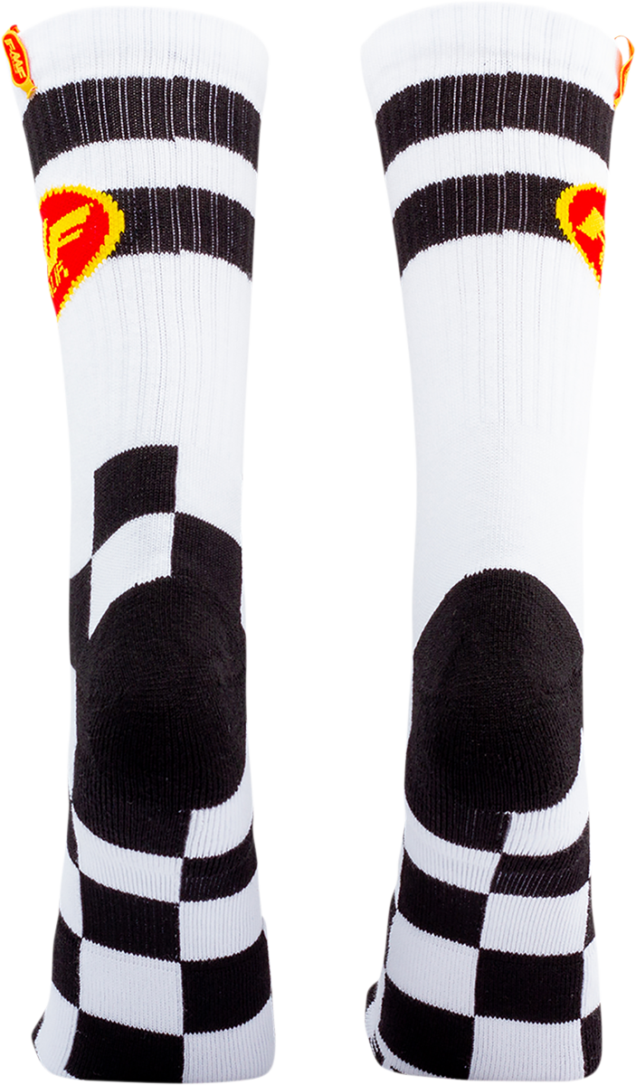 FMF Checker Socks - 2 Pack - One Size HO20194902
