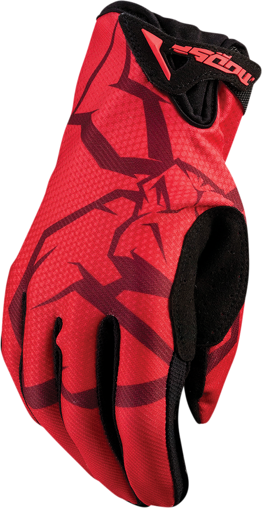 MOOSE RACING Agroid* Pro Gloves - Red - Large 3330-6658