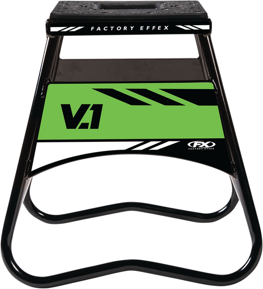 FACTORY EFFEX Bike Stand - V.1 - Kawasaki - Black/Green 24-45100