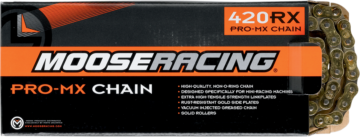 MOOSE OFFROAD 420 RXP Pro-MX Chain - Gold - Master Link