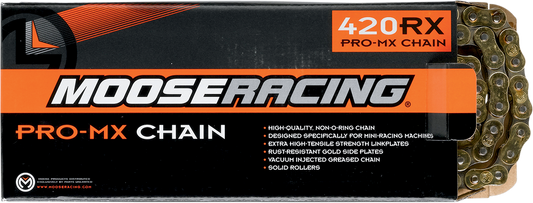 MOOSE OFFROAD 420 RXP Pro-MX Chain - Gold - 90 Links M576-00-90