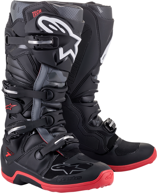 ALPINESTARS Tech 7 Boots - Black - US 13