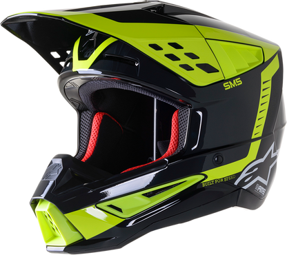 ALPINESTARS SM5 Helmet - Beam - Black/Gray/Yellow - Medium 8303722-1151-MD