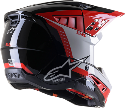 ALPINESTARS SM5 Helmet - Beam - Black/Gray/Red - Medium 8303722-1313-MD