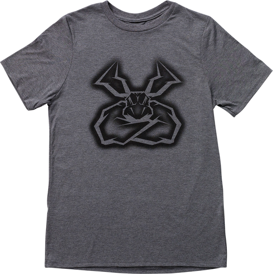 MOOSE OFFROAD Youth Agroid* Shadow T-Shirt - Gray - Small 3032-3496