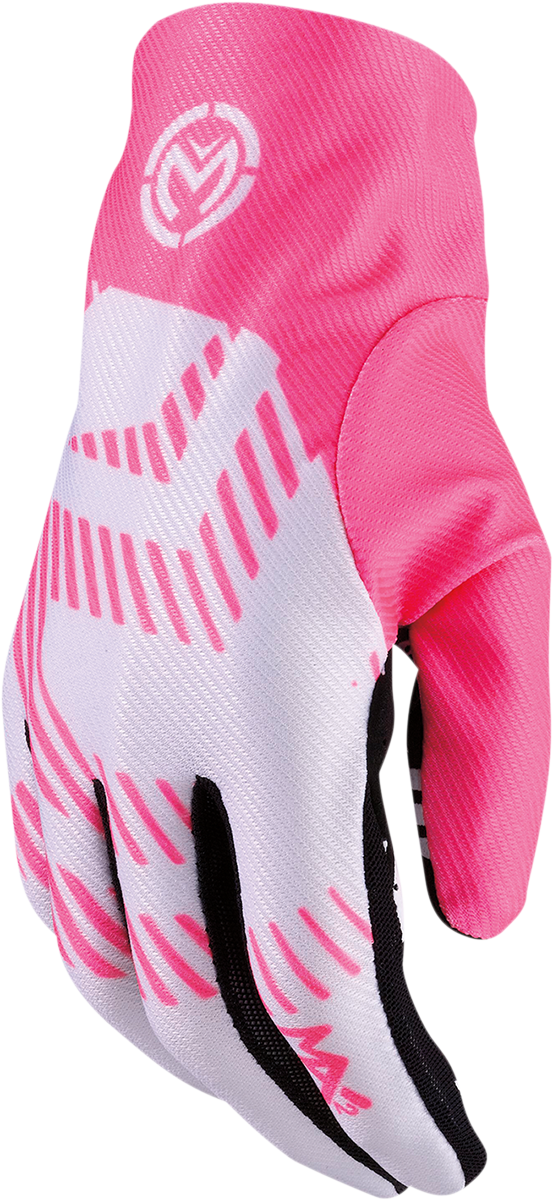 MOOSE OFFROAD MX2* Gloves - Pink - Large 3330-7042