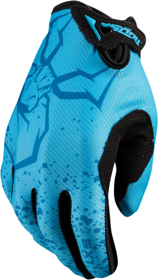 MOOSE RACING Youth SX1* Gloves - Blue - Large 3332-1684