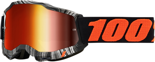 100% Accuri 2 Goggles - Geospace - Red Mirror 50014-00008