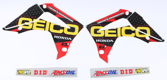 16 Geico Honda Complete Graphic Kit