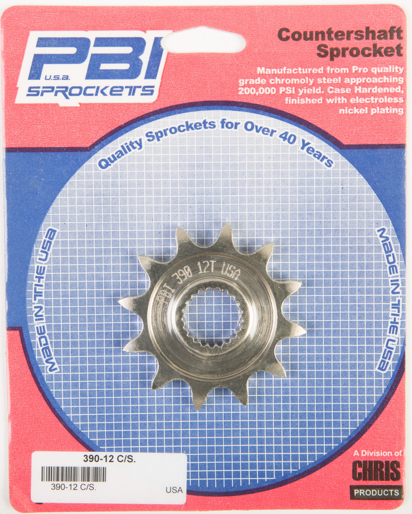 Front Cs Sprocket Steel 12t 520 Hon