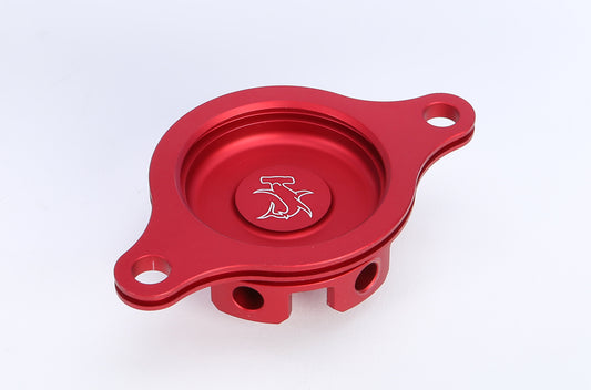 Oil Filter Cover Crf450r 09 14 Red